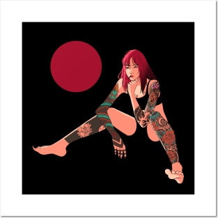 Yakuza Girl Posters and Art